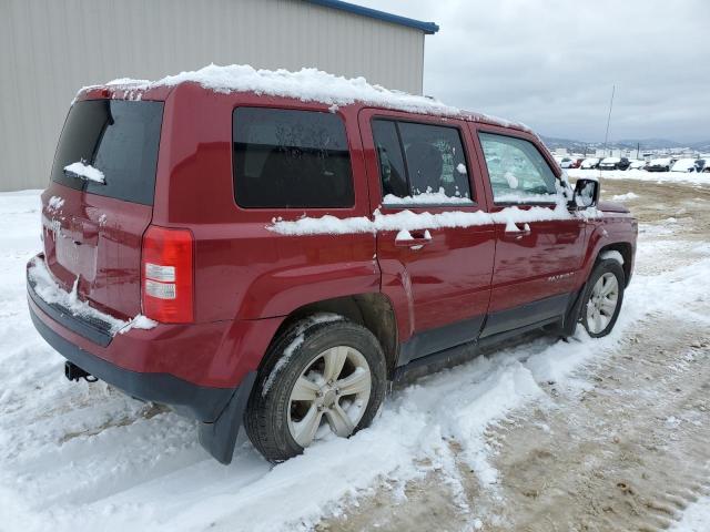 1C4NJRBB9CD612961 - 2012 JEEP PATRIOT SPORT BURGUNDY photo 3