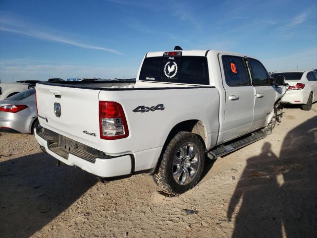 1C6SRFFT3KN782083 - 2019 RAM 1500 BIG HORN/LONE STAR WHITE photo 3