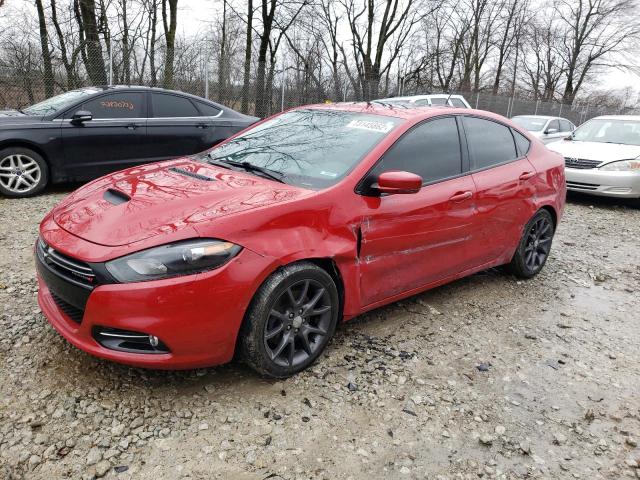 1C3CDFGB0GD816810 - 2016 DODGE DART GT SPORT RED photo 1