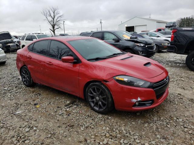 1C3CDFGB0GD816810 - 2016 DODGE DART GT SPORT RED photo 4