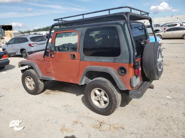 1J4FA29PXYP805116 - 2000 JEEP WRANGLER / SE BURGUNDY photo 2