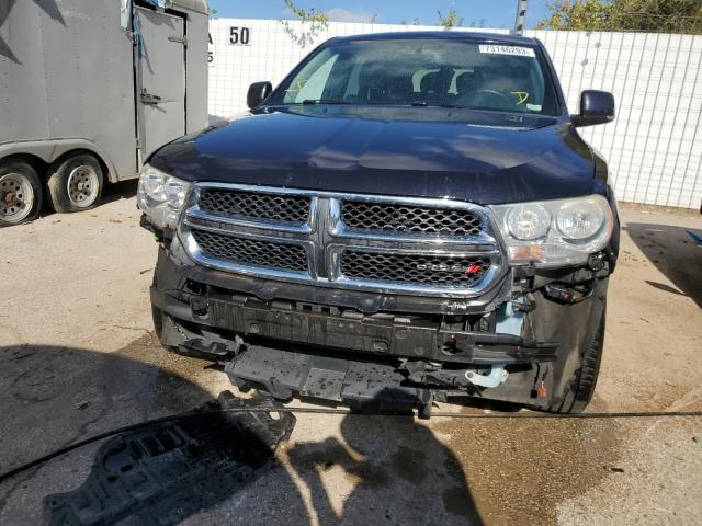 1C4RDJDG8DC680047 - 2013 DODGE DURANGO CREW BLACK photo 5