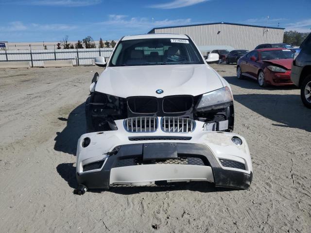 5UXWX9C51E0D21216 - 2014 BMW X3 XDRIVE28I WHITE photo 5