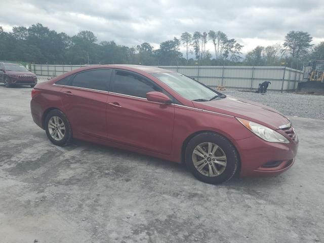 5NPEB4AC7CH455578 - 2012 HYUNDAI SONATA GLS RED photo 4