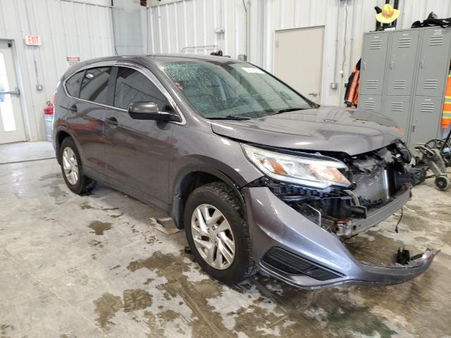 5J6RM4H34FL015703 - 2015 HONDA CR-V LX GRAY photo 4