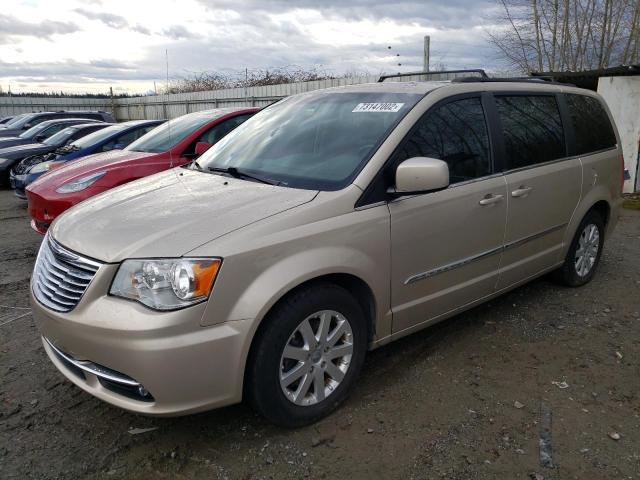 2C4RC1BG8CR327741 - 2012 CHRYSLER TOWN & COU TOURING ოქროსფერი ფოტო 1