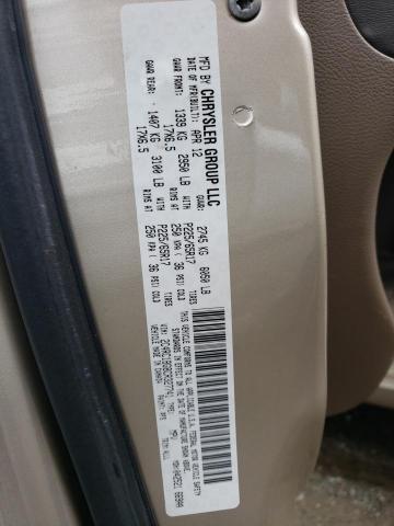 2C4RC1BG8CR327741 - 2012 CHRYSLER TOWN & COU TOURING ოქროსფერი ფოტო 13