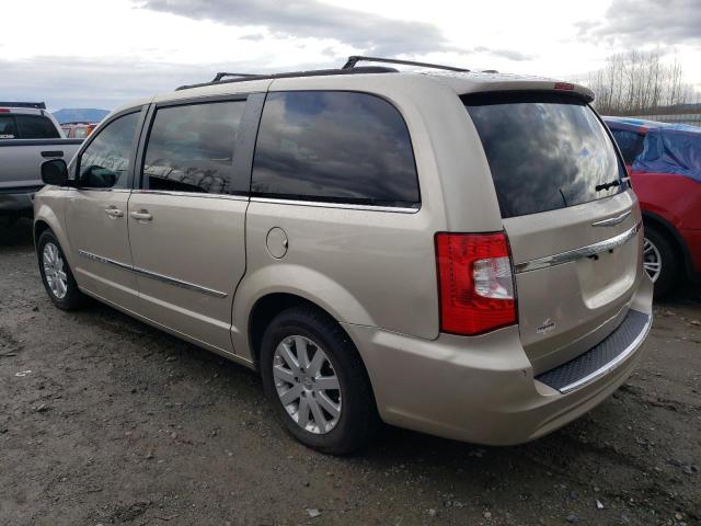 2C4RC1BG8CR327741 - 2012 CHRYSLER TOWN & COU TOURING ოქროსფერი ფოტო 2