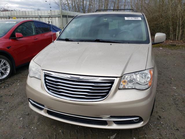 2C4RC1BG8CR327741 - 2012 CHRYSLER TOWN & COU TOURING ოქროსფერი ფოტო 5