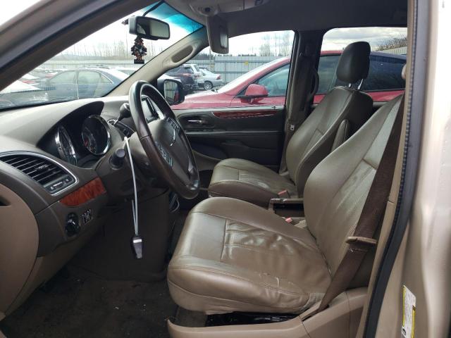 2C4RC1BG8CR327741 - 2012 CHRYSLER TOWN & COU TOURING ოქროსფერი ფოტო 7