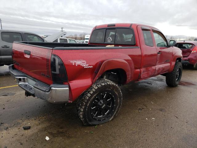 5TEUU42N96Z286218 - 2006 TOYOTA TACOMA ACCESS CAB მუქწითელი ფოტო 3