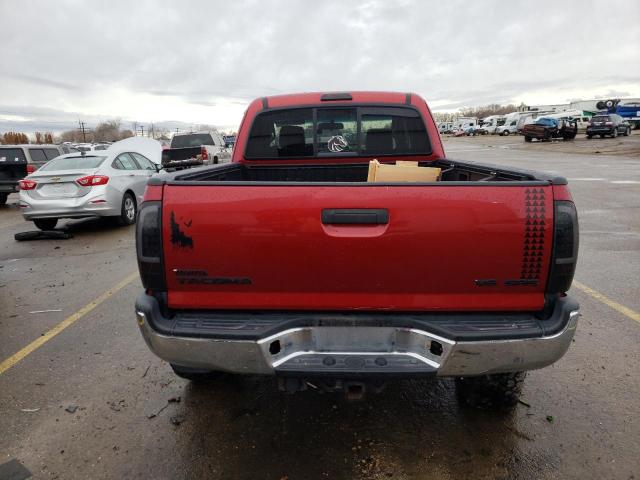 5TEUU42N96Z286218 - 2006 TOYOTA TACOMA ACCESS CAB MAROON photo 6