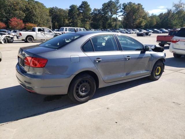 3VWD07AJ5EM251342 - 2014 VOLKSWAGEN JETTA SE GRAY photo 3