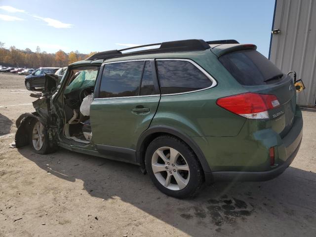 4S4BRBCC0D3248720 - 2013 SUBARU OUTBACK 2.5I PREMIUM GREEN photo 2