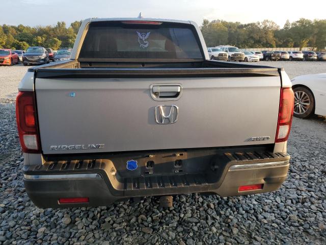 5FPYK3F69HB018544 - 2017 HONDA RIDGELINE RTL SILVER photo 6