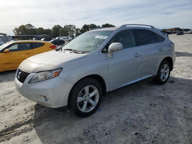 2T2BK1BA0AC062029 - 2010 LEXUS RX 350 SILVER photo 1