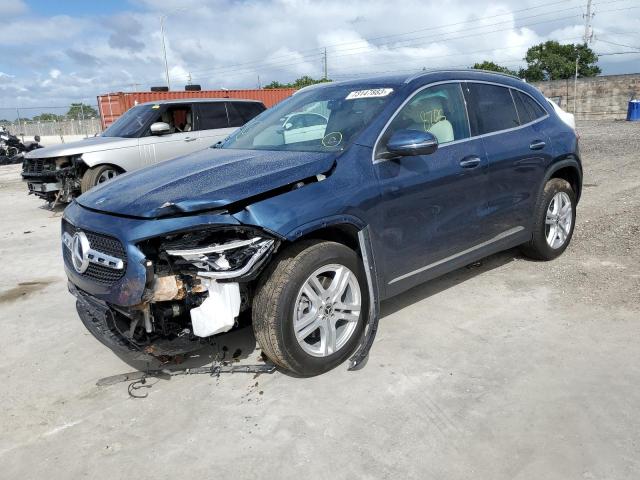 W1N4N4GB8PJ430812 - 2023 MERCEDES-BENZ GLA 250 BLUE photo 1