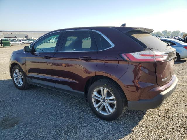 2FMPK3J97KBC63686 - 2019 FORD EDGE SEL MAROON photo 2