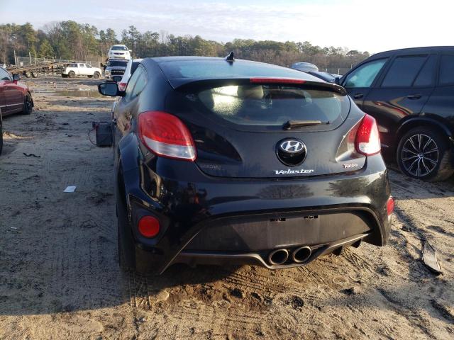 KMHTC6AEXGU252984 - 2016 HYUNDAI VELOSTER TURBO BLACK photo 6