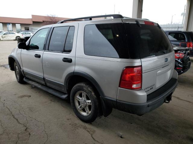 1FMZU73K63ZB19412 - 2003 FORD EXPLORER XLT SILVER photo 2