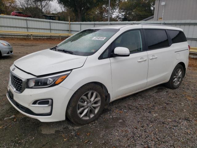 KNDMB5C15K6541834 - 2019 KIA SEDONA LX WHITE photo 1