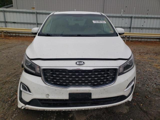 KNDMB5C15K6541834 - 2019 KIA SEDONA LX WHITE photo 5