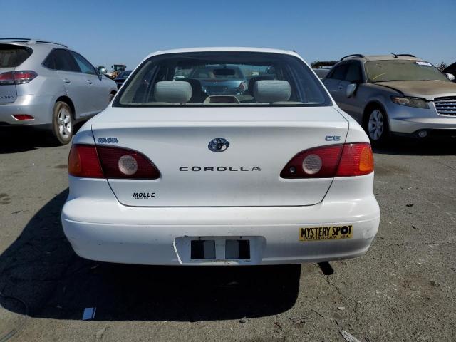 2T1BR12E12C526045 - 2002 TOYOTA COROLLA CE WHITE photo 6