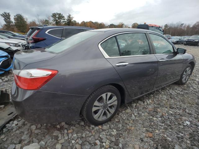 1HGCR2F35EA232600 - 2014 HONDA ACCORD LX GRAY photo 3