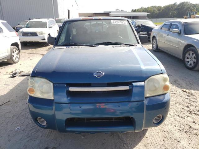 1N6DD26S81C381510 - 2001 NISSAN FRONTIER KING CAB XE BLUE photo 5