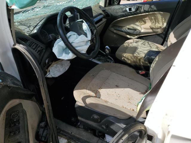 MAJ3P1TE1JC210473 - 2018 FORD ECOSPORT SE WHITE photo 7