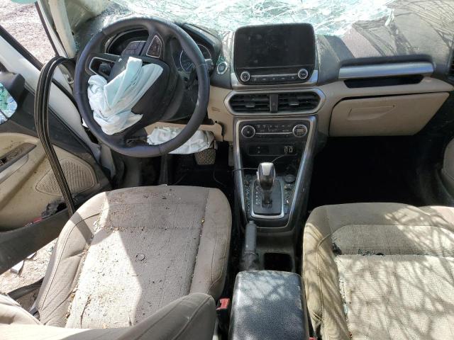 MAJ3P1TE1JC210473 - 2018 FORD ECOSPORT SE WHITE photo 8