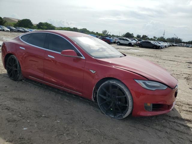 5YJSA1E18GF145151 - 2016 TESLA MODEL S 红色 照片 4