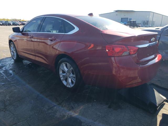 2G1125S39E9253228 - 2014 CHEVROLET IMPALA LT RED photo 2