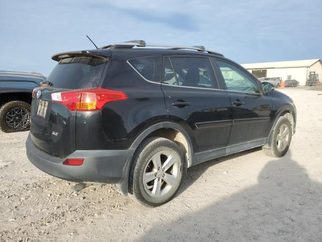 2T3WFREV6EW102598 - 2014 TOYOTA RAV4 XLE BLACK photo 3