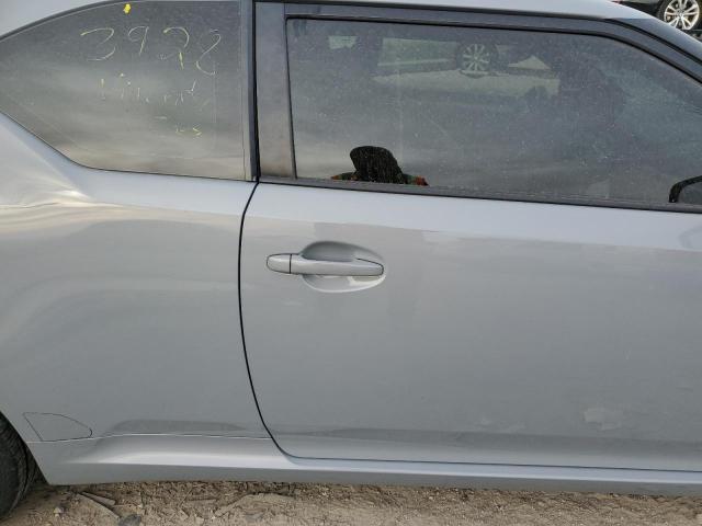 JTKJF5C76FJ012948 - 2015 TOYOTA SCION TC ნაცრისფერი ფოტო 10