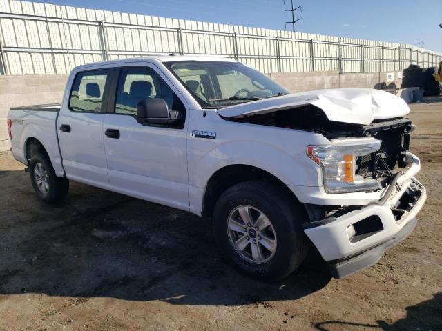 1FTEW1EP0JKF57674 - 2018 FORD F150 SUPERCREW WHITE photo 4