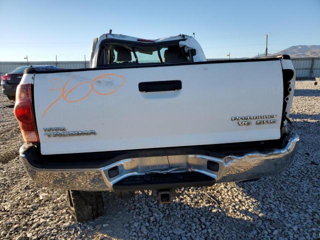 5TETU62NX8Z568166 - 2008 TOYOTA TACOMA PRERUNNER ACCESS CAB WHITE photo 6