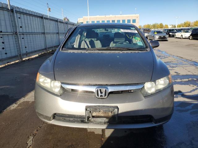 1HGFA15507L072893 - 2007 HONDA CIVIC LX GRAY photo 5