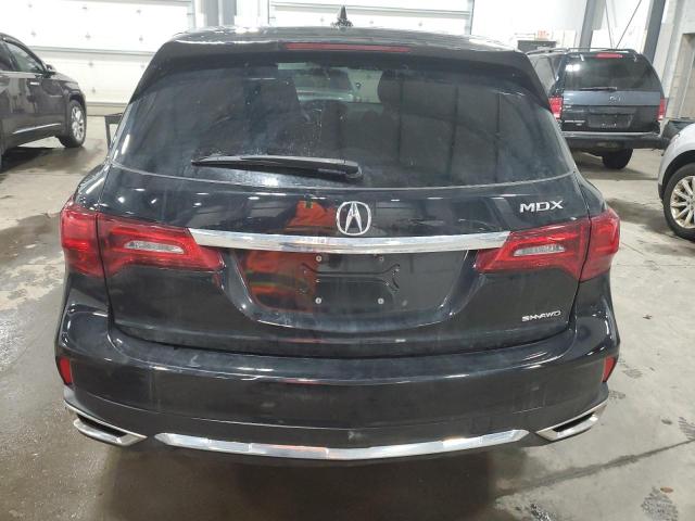 5FRYD4H59HB039194 - 2017 ACURA MDX TECHNOLOGY BLACK photo 6