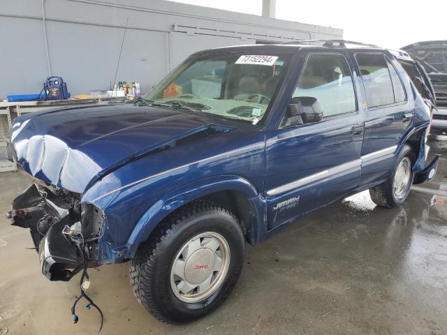 1GKCS13W912211432 - 2001 GMC JIMMY ლურჯი ფოტო 1