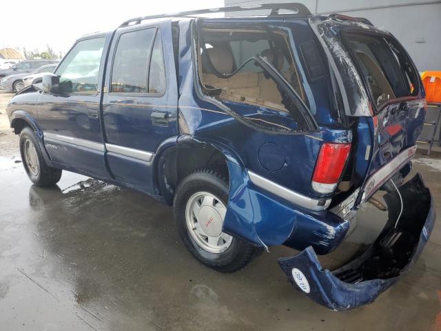 1GKCS13W912211432 - 2001 GMC JIMMY ლურჯი ფოტო 2
