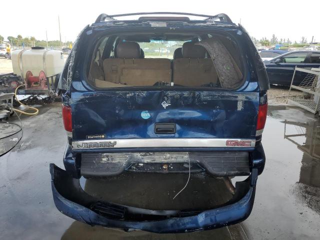 1GKCS13W912211432 - 2001 GMC JIMMY ლურჯი ფოტო 6