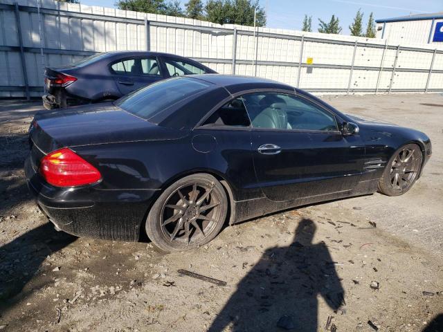 WDBSK75F75F086645 - 2005 MERCEDES-BENZ SL 500 BLACK photo 3