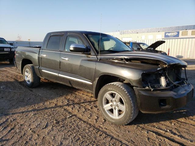 1D7HW58N78S602804 - 2008 DODGE DAKOTA QUAD LARAMIE BLACK photo 4