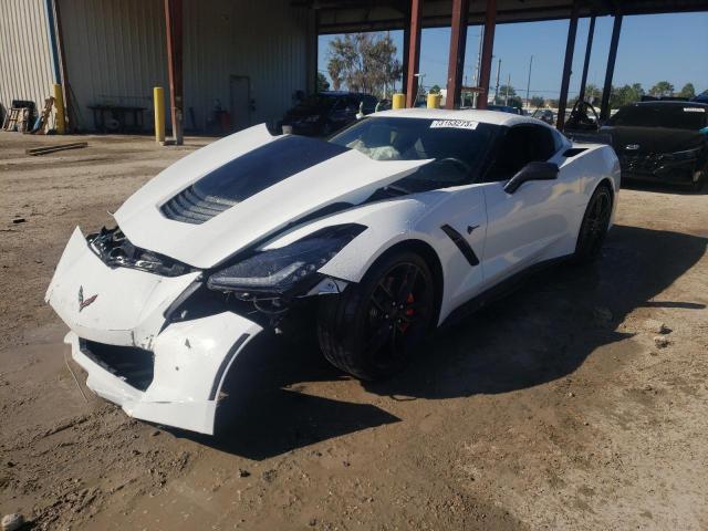 1G1YH2D77G5114002 - 2016 CHEVROLET CORVETTE STINGRAY Z51 1LT WHITE photo 1