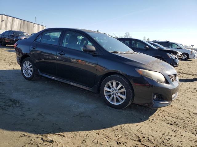 2T1BU4EE7AC528828 - 2010 TOYOTA COROLLA BASE BLACK photo 4