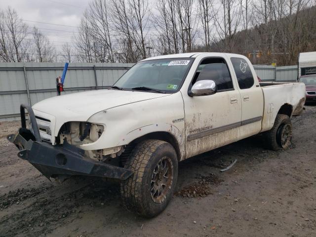 5TBBT44153S420857 - 2003 TOYOTA TUNDRA ACCESS CAB SR5 WHITE photo 1