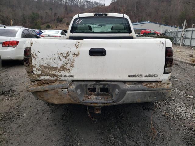 5TBBT44153S420857 - 2003 TOYOTA TUNDRA ACCESS CAB SR5 WHITE photo 6