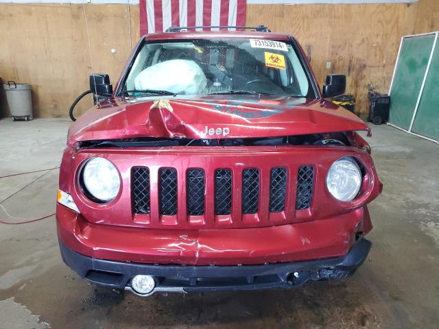 1C4NJRFB3ED630093 - 2014 JEEP PATRIOT LATITUDE BURGUNDY photo 5