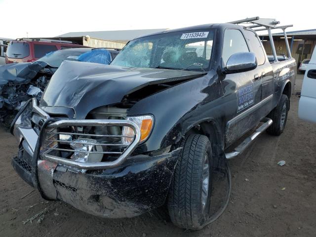 5TBBT44184S453143 - 2004 TOYOTA TUNDRA ACCESS CAB SR5 BLACK photo 1